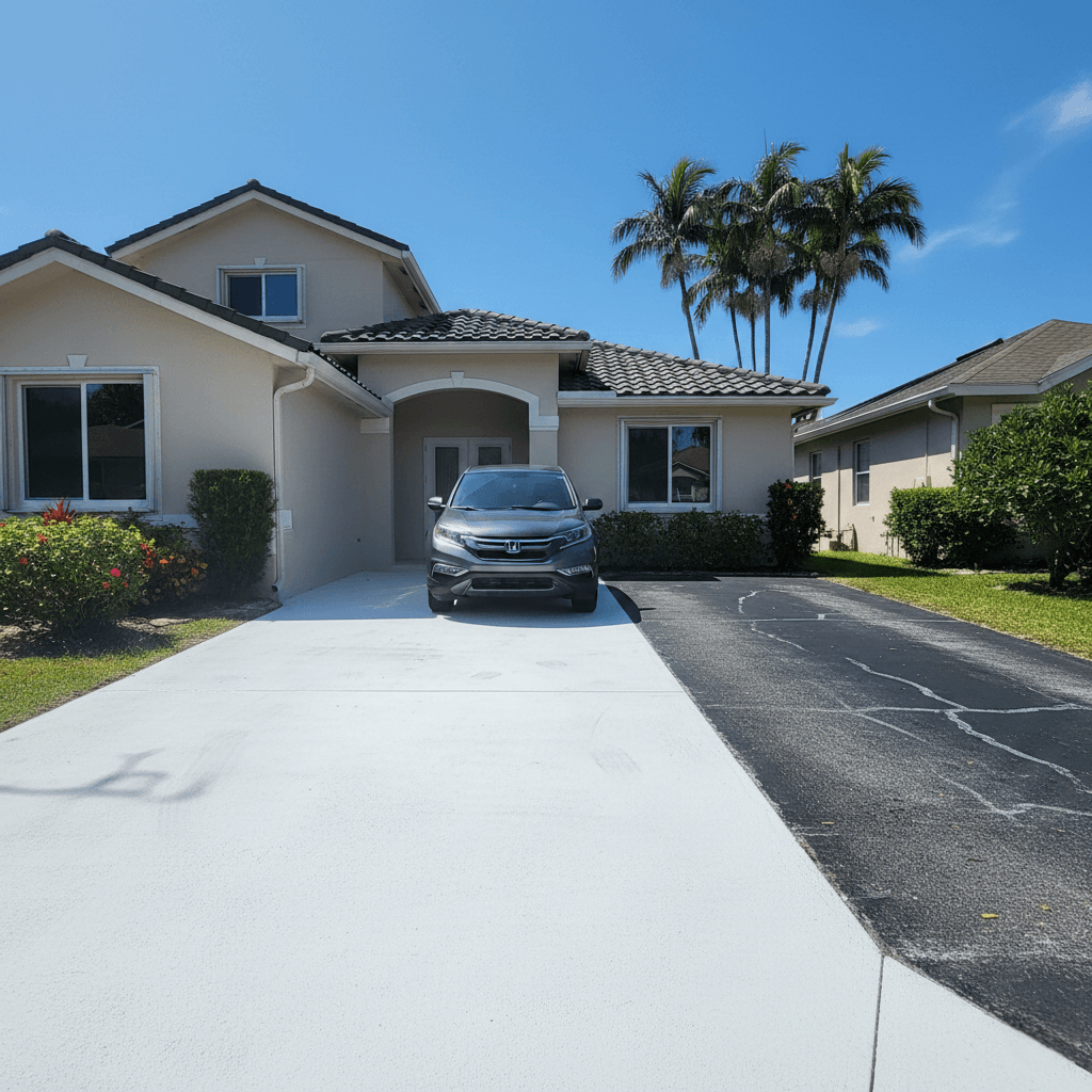 concrete driveway pembroke pines