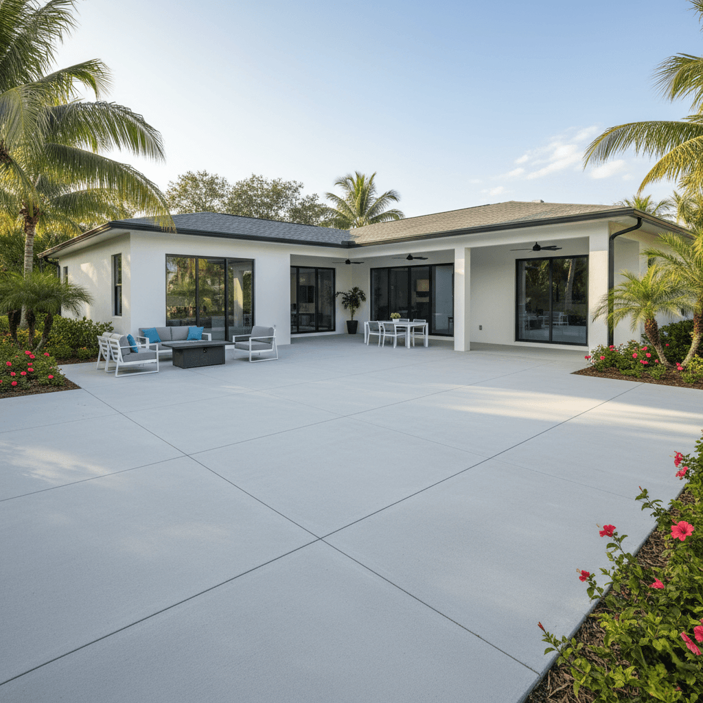 concrete patios Pembroke Pines