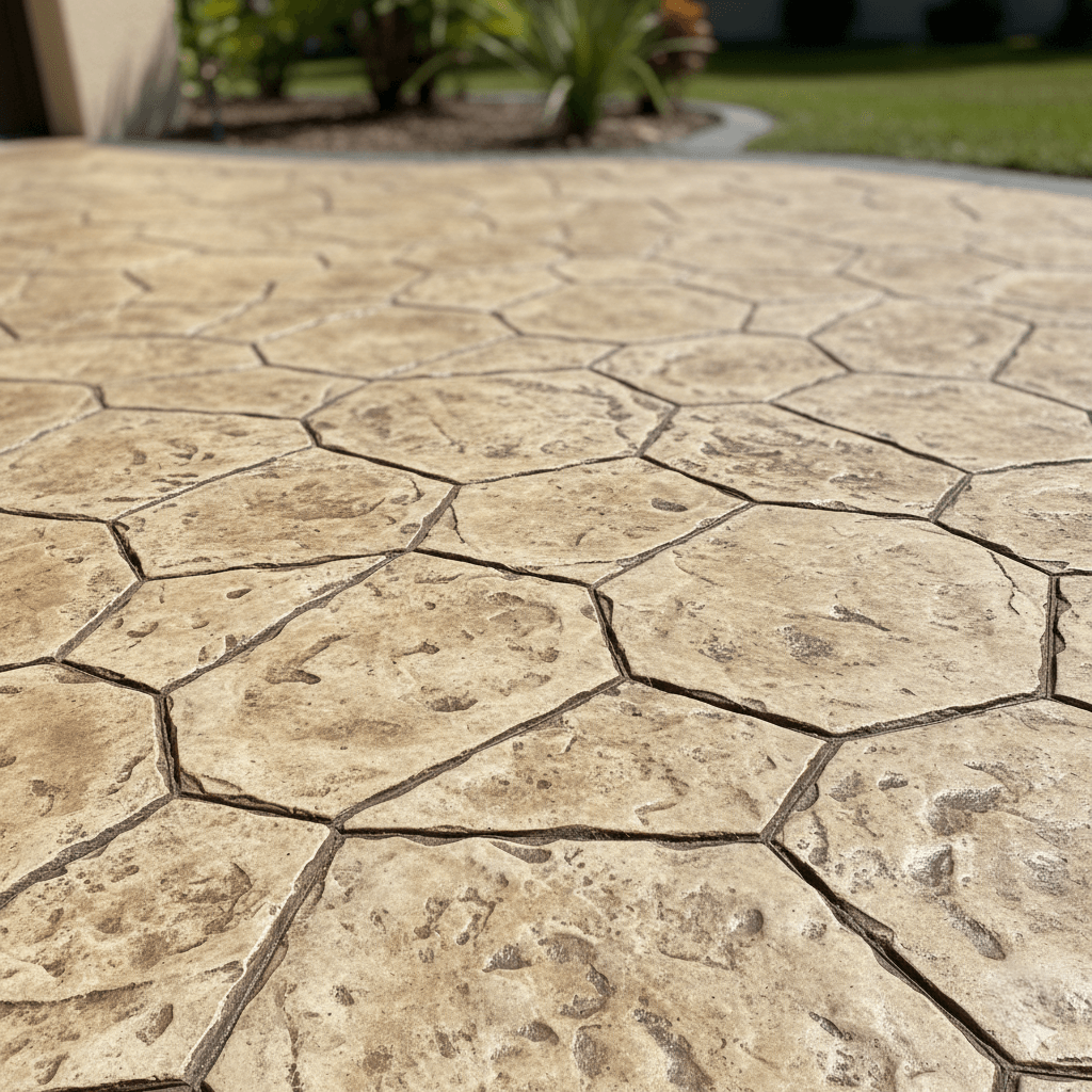 stamped concrete Pembroke Pines