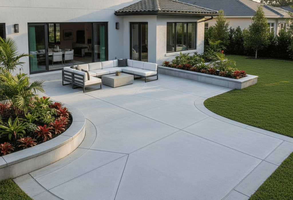 concrete patios Pembroke Pines